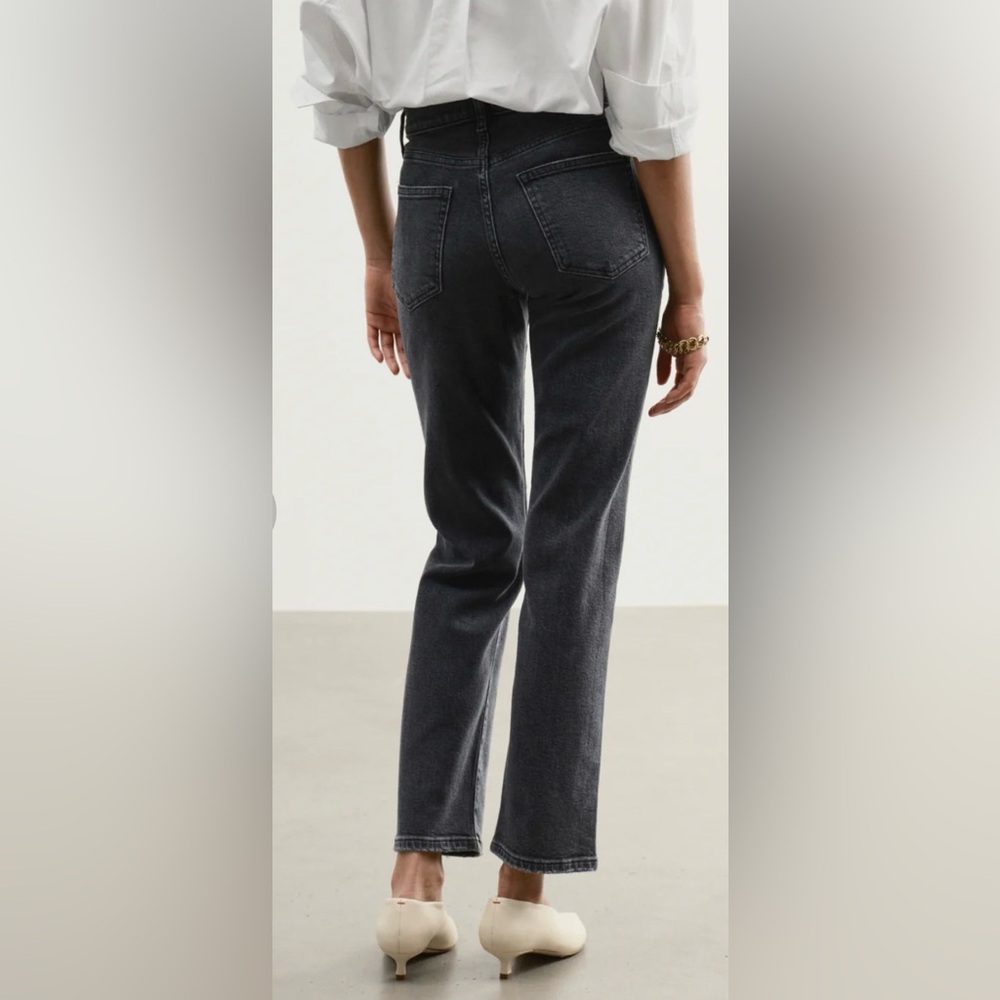 AYR New Never Worn Women’s Straight-Leg Black Jeans - Picture 4 of 4
